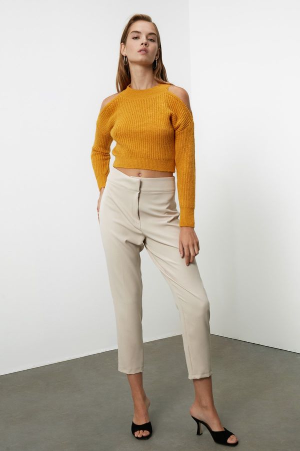 Trendyol Модерниол сив основен панталон