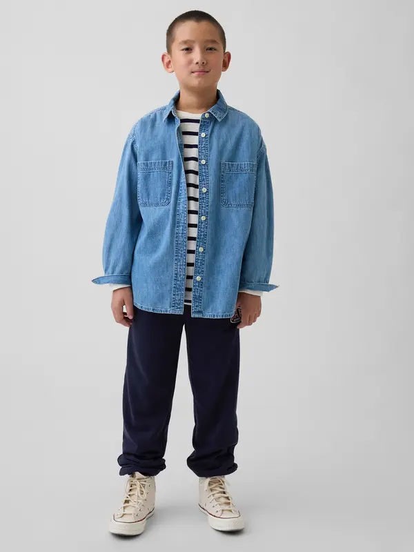 GAP Момчешки спортни панталони GAP с лого