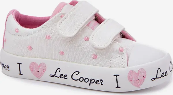 Lee Cooper Момичешки Кецове На Велкро Lee Cooper