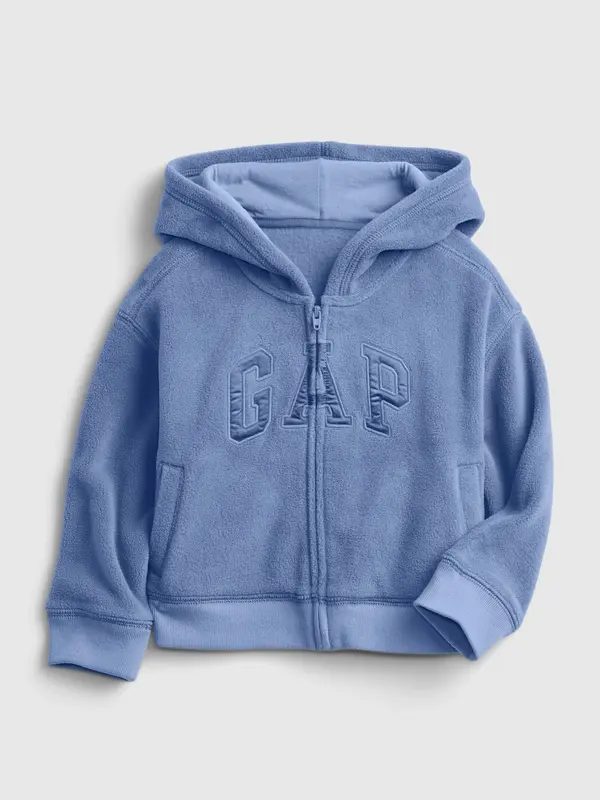 GAP Момичешки полар суитшърт GAP с лого