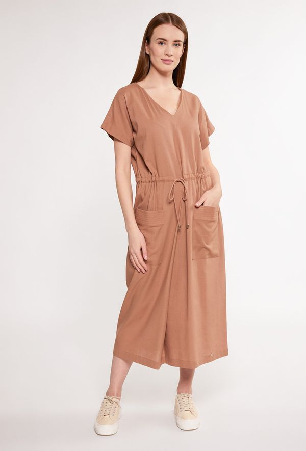 MONNARI MONNARI Дамски рокли рокля от вискоза и лен