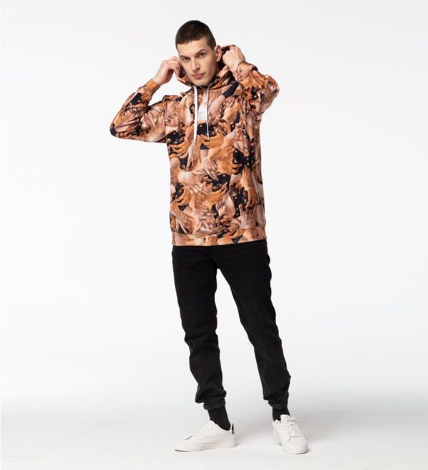 Mr. GUGU & Miss GO Mr. GUGU & Miss GO Man's Hands Of Angels Hoodie OVS-M 2404