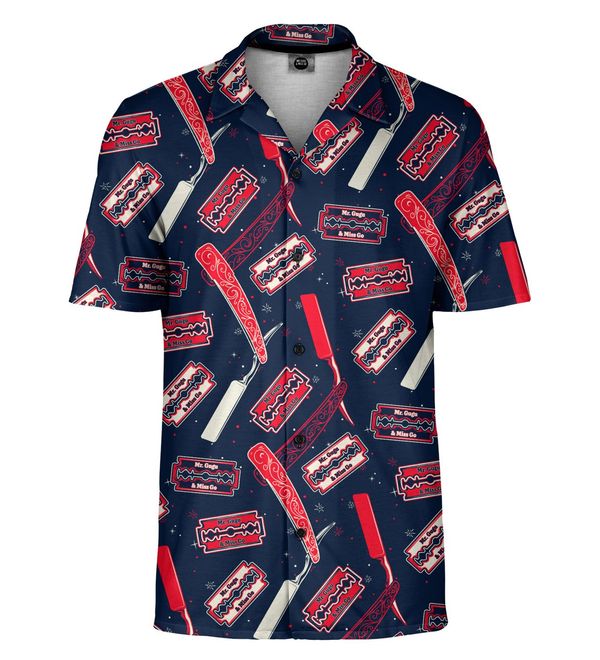 Mr. GUGU & Miss GO Mr. GUGU & Miss GO Shirt SH-MAN-SHT1490 Navy Blue