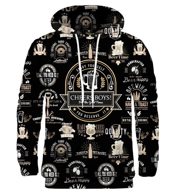 Mr. GUGU & Miss GO Mr. GUGU & Miss GO Unisex's Hoodie Kangaroo H-K1882