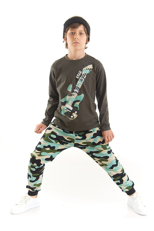 mshb&g mshb&g Camouflage Guitar Boys T-shirt Pants Set