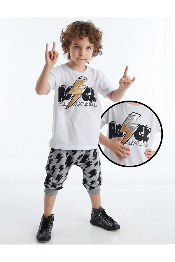 mshb&g mshb&g Thunder Rock Boys T-shirt Capri Shorts Set