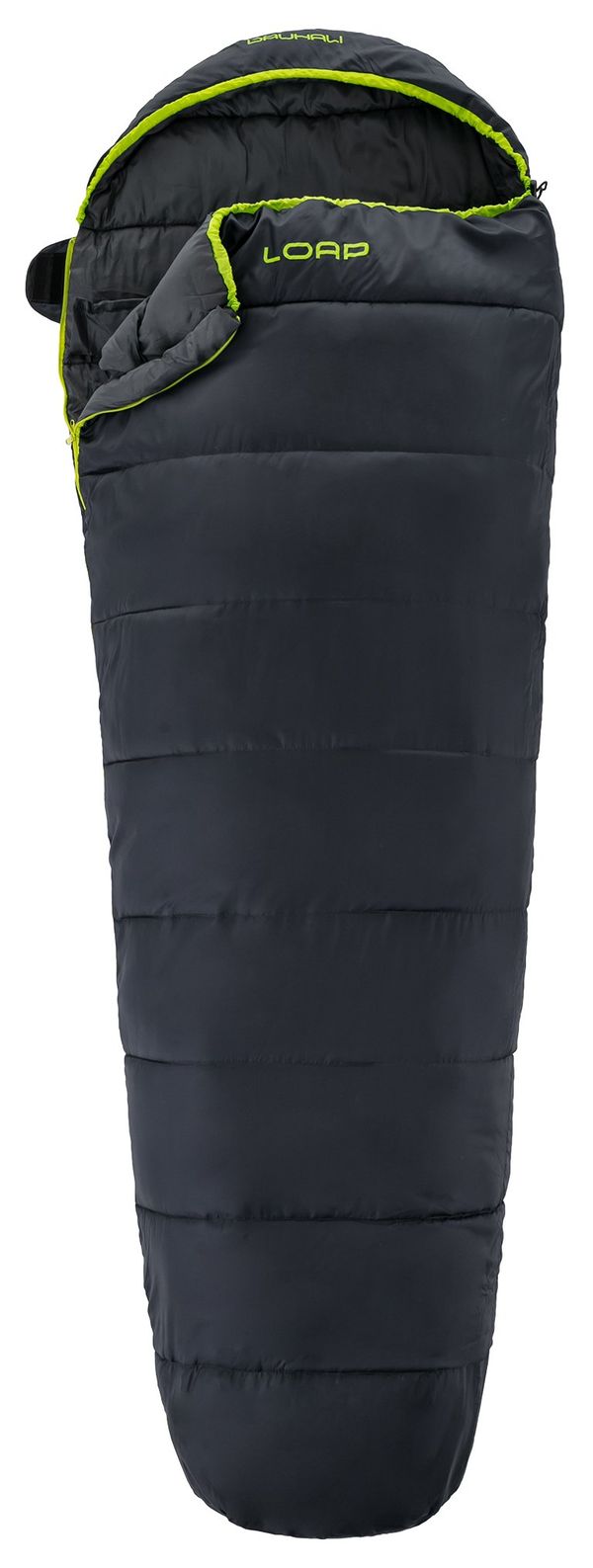 LOAP Mummy sleeping bag LOAP DAUHALI Black/Green