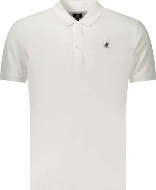 U.S. GRAND Мъжка бяла поло риза