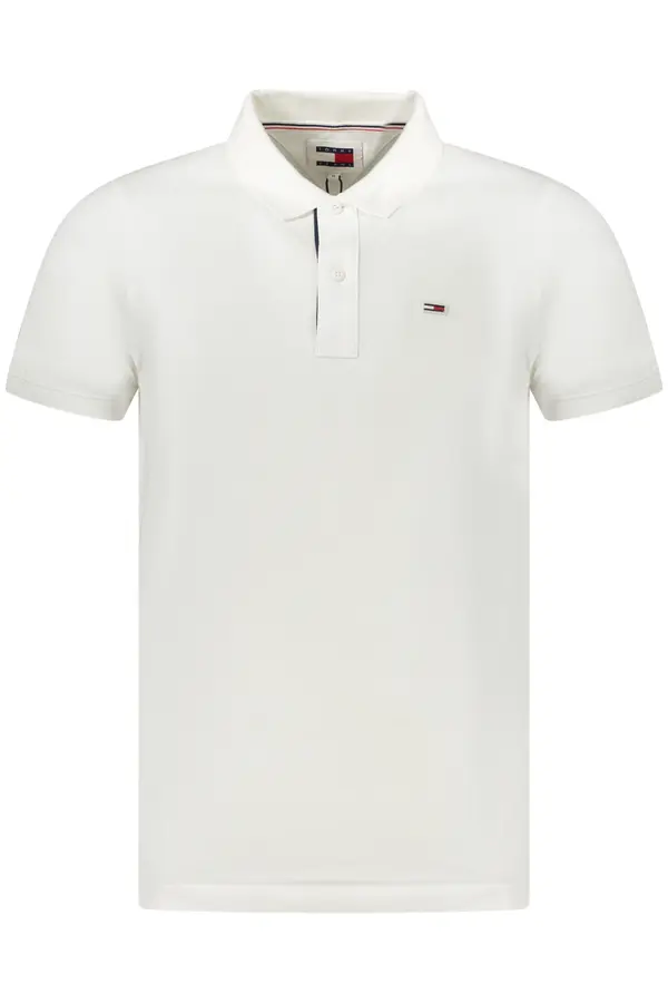 Tommy Hilfiger Мъжка бяла поло риза Tommy Hilfiger