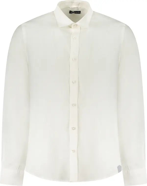 North Sails Мъжка бяла риза с дълъг ръкав