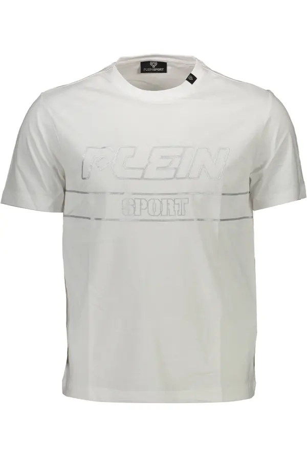 Plein Sport Мъжка бяла тениска PLEIN SPORT
