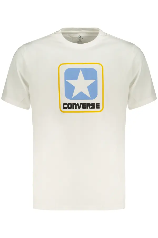 Converse Мъжка бяла тениска с къс ръкав Converse
