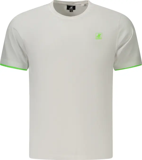 U.S. GRAND Мъжка бяла тениска с къс ръкав