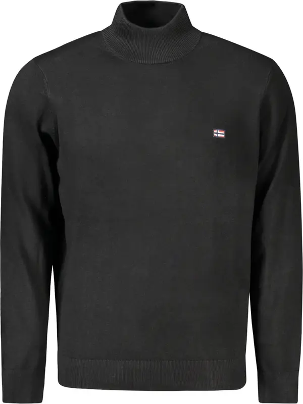 NORWAY 1963 Мъжка черна поло яка Норвегия 1963