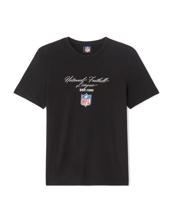 Celio Мъжка черна тениска Celio NFL