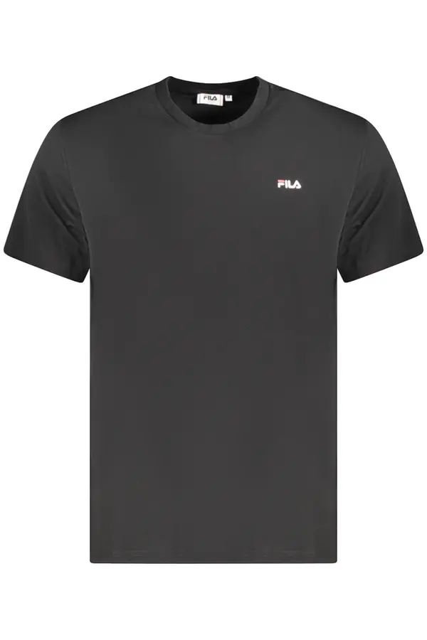 Fila Мъжка черна тениска с къс ръкав FILA