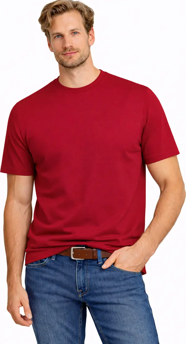 STARLEE Мъжка червена тениска Starlee