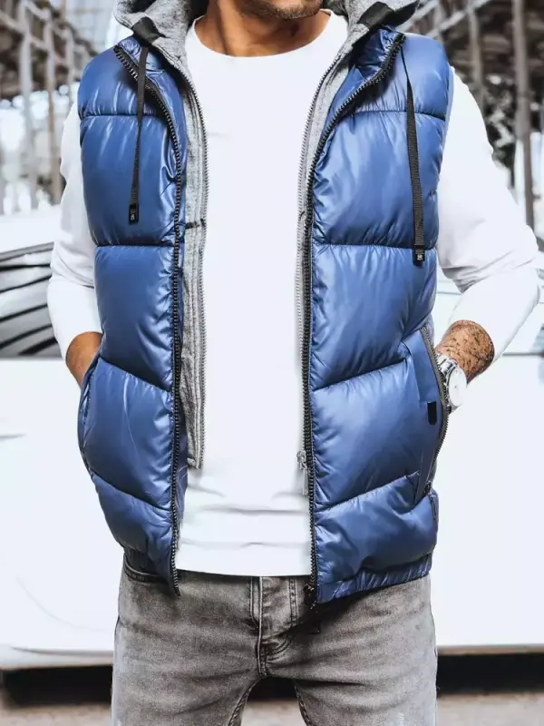 DStreet Мъжка елек DStreet Blue