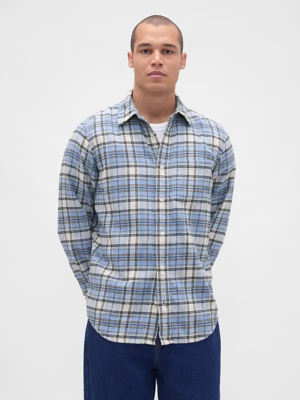 GAP Мъжка фланелена риза GAP