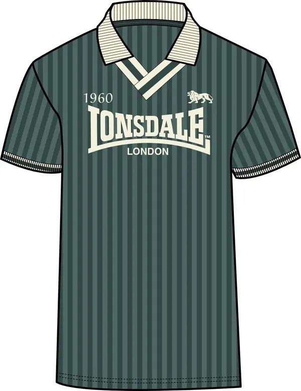 Lonsdale Мъжка футболна фланелка Lonsdale с нормален крой