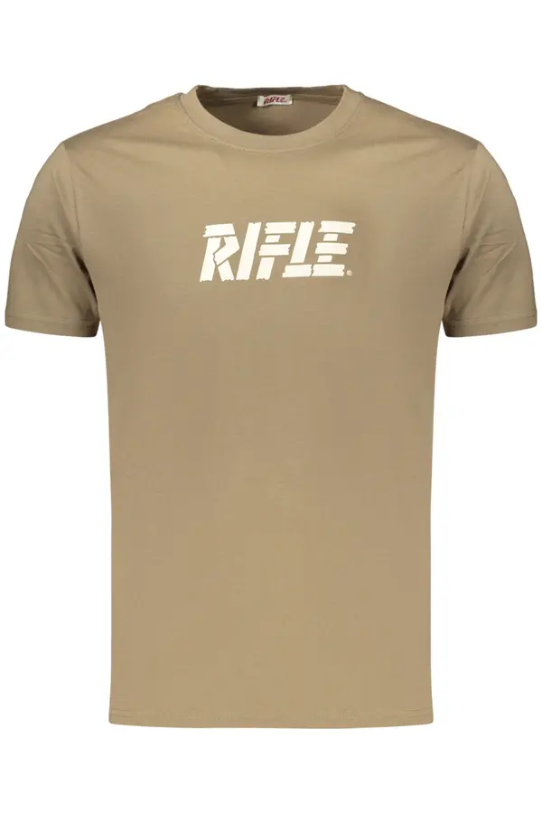 Rifle Мъжка кафява тениска с къс ръкав