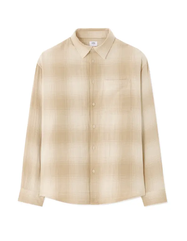 Celio Мъжка карирана риза Celio Matartan
