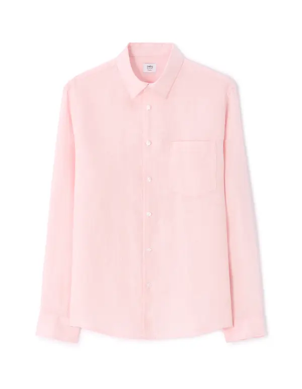 Celio Мъжка ленена риза Celio Daflix