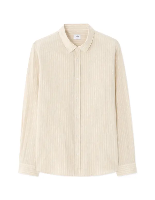 Celio Мъжка ленена риза Celio Nalinco