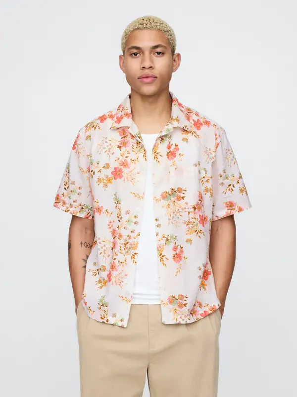 GAP Мъжка ленена риза GAP