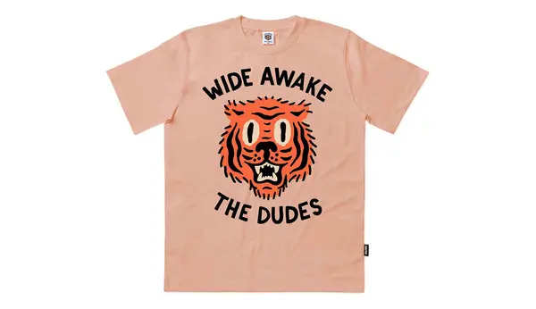 The Dudes Мъжка оранжева тениска The Dudes Wide Awake Classic