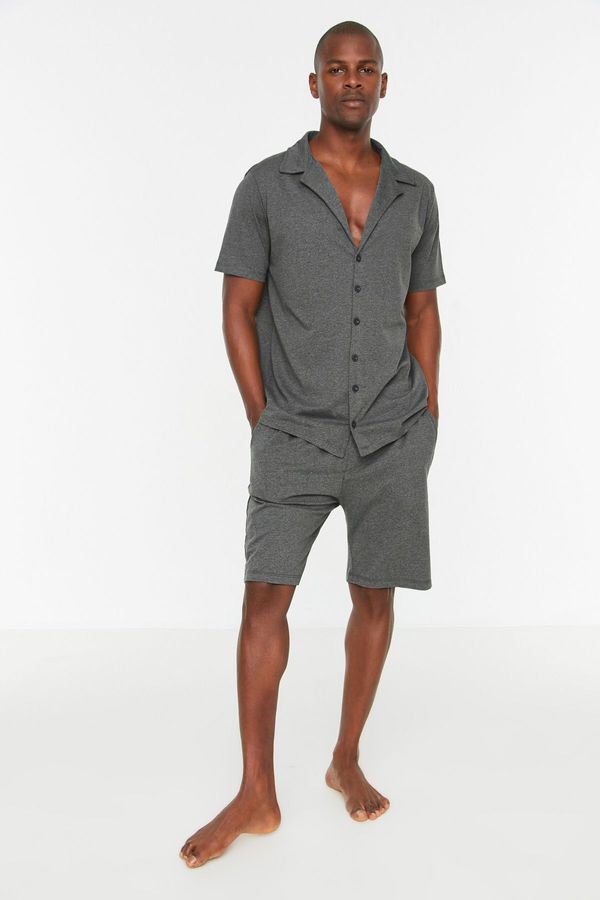 Trendyol Мъжка пижама Trendyol Knitted