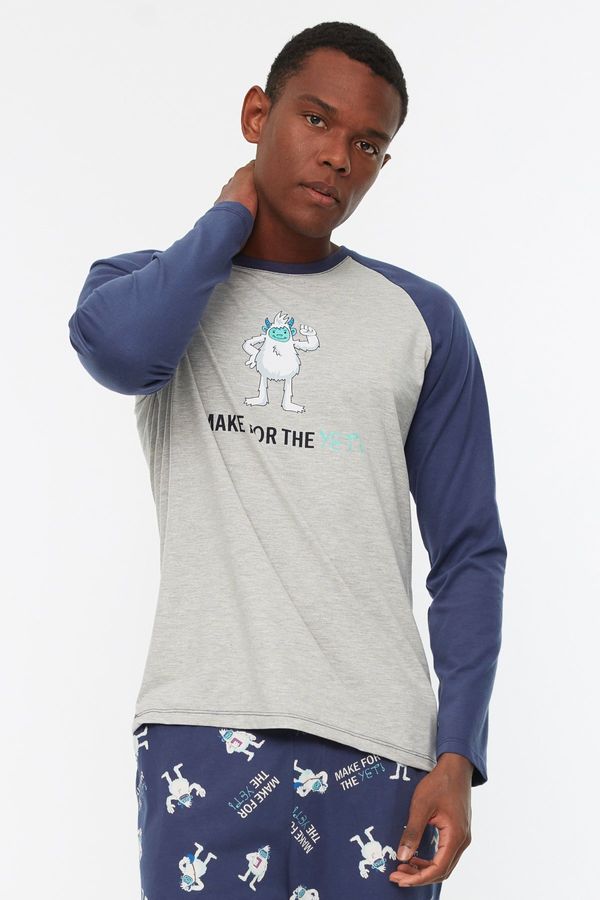 Trendyol Мъжка пижама Trendyol Patterned