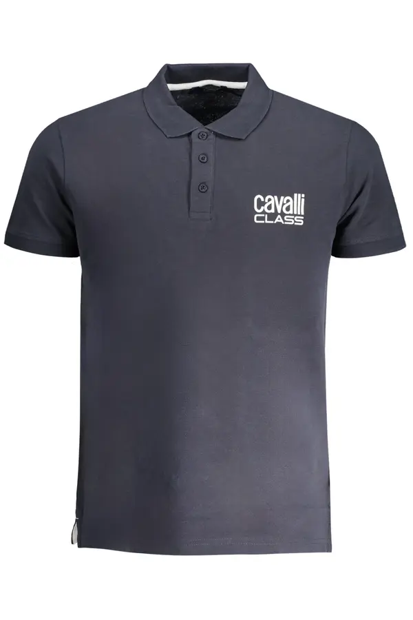 Cavalli Class Мъжка поло риза CAVALLI CLASS, синя