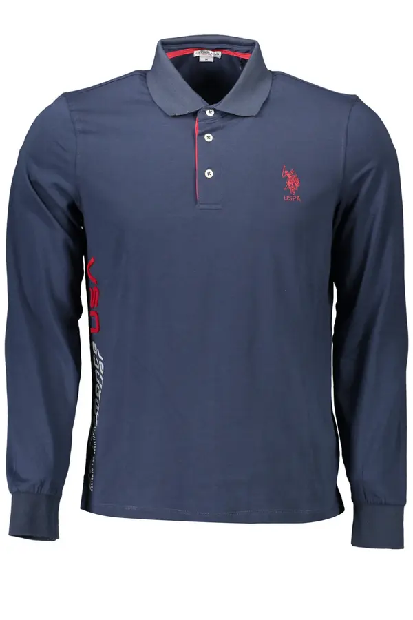 US Polo Assn Мъжка поло риза с дълъг ръкав