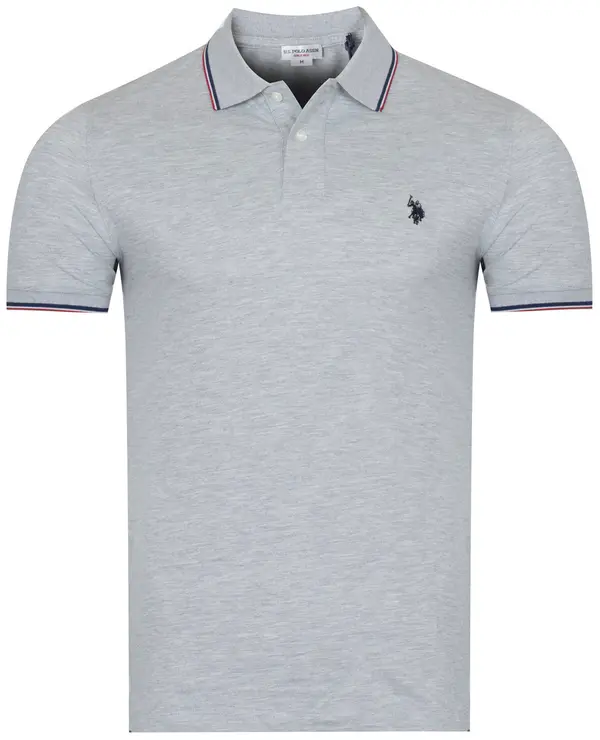 US Polo Assn Мъжка поло риза с дълъг ръкав US Polo Assn.