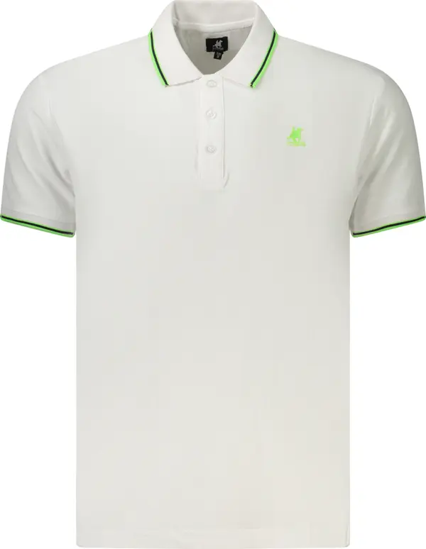 U.S. GRAND Мъжка поло тениска бяла