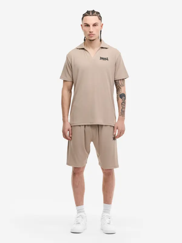 Lonsdale Мъжка поло тениска и шорти Lonsdale