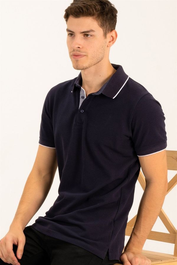 dewberry Мъжка поло тениска. dewberry 6987