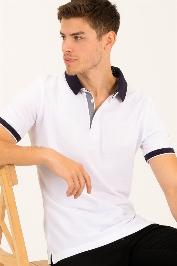 dewberry Мъжка поло тениска. dewberry 6987