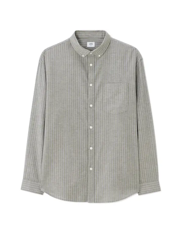 Celio Мъжка раирана риза Celio Maoxstri