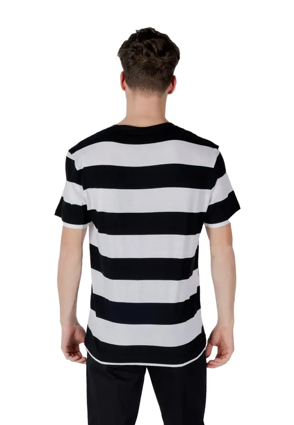 Boss Мъжка раирана тениска Boss