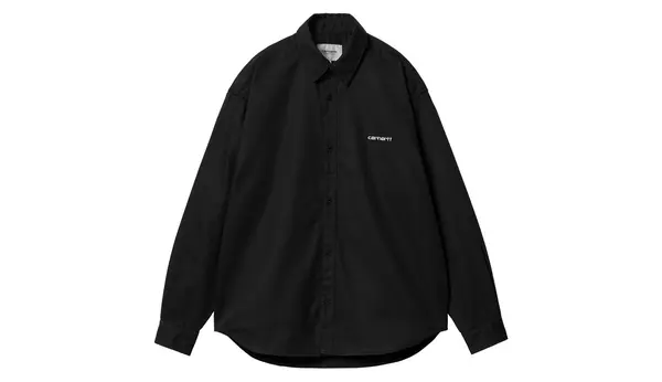 Carhartt Wip Мъжка риза Carhartt WIP черна