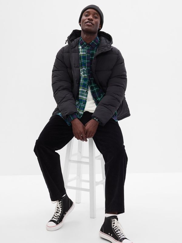 GAP Мъжка риза GAP Flannel