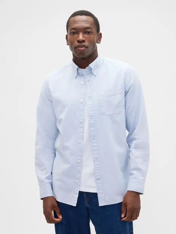 GAP Мъжка риза GAP Oxford