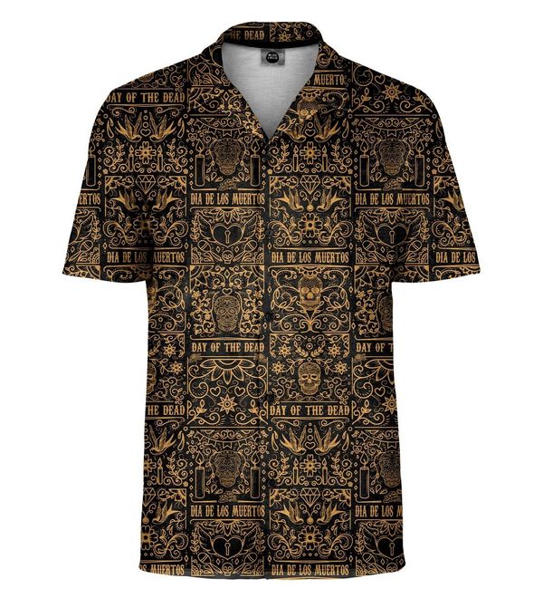 Mr. GUGU & Miss GO Мъжка риза  Mr. GUGU & Miss GO DAY OF DEAD