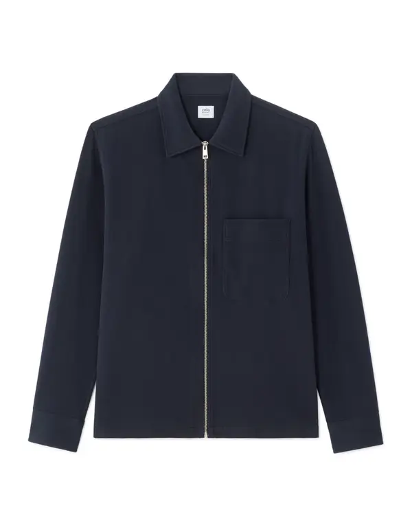 Celio Мъжка риза с цип Celio Natwilzip