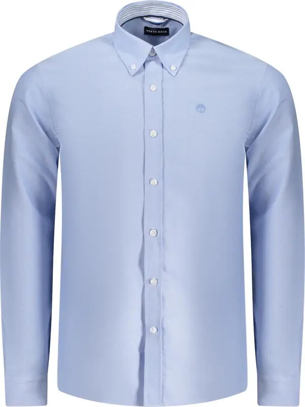 North Sails Мъжка риза с дълъг ръкав, синя