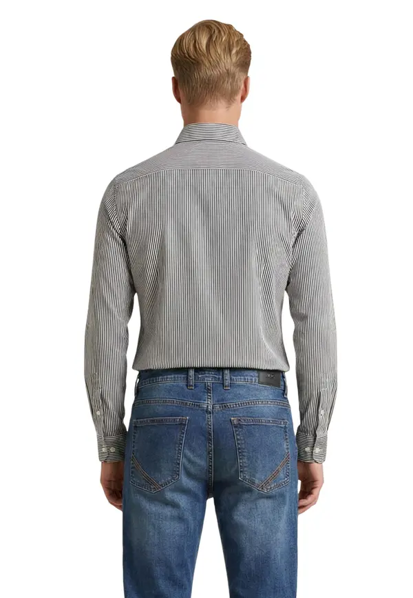 Yos Мъжка риза с дълъг ръкав Yos