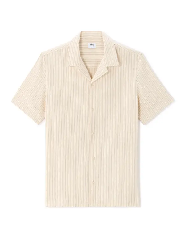 Celio Мъжка риза с къс ръкав Celio Narayes7