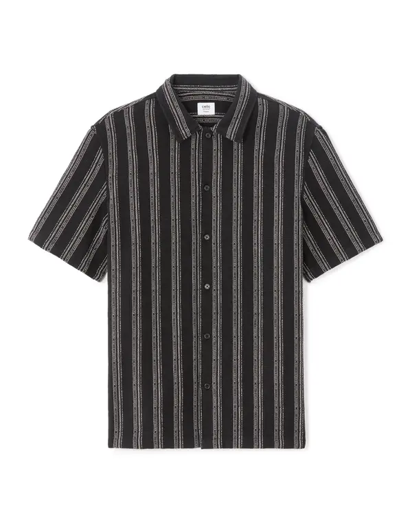 Celio Мъжка риза с къс ръкав Celio Palono7